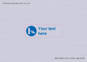 Custom Use Switch Sign